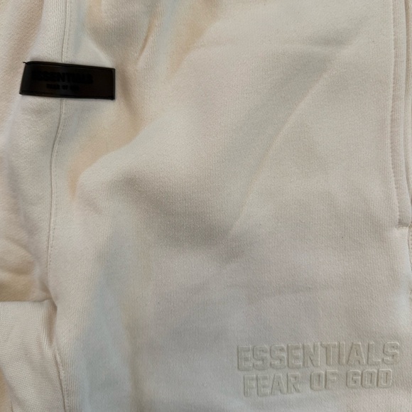 Fear of God Essentials Sweatpants Cream White XXS - Picture 6 of 6